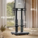 Стойка для телевизора Onkron TS2811E-B черный 50&amp;quot;-120&amp;quot; макс.125кг напольный мобильный (моторизованный лифт)