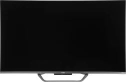 Телевизор QLED Haier 43" Smart TV S4 Frameless серебристый/серебристый 4K Ultra HD 60Hz DVB-T DVB-T2 DVB-C DVB-S DVB-S2 USB WiFi Smart TV (RUS)