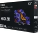 Телевизор QLED Haier 43&amp;quot; Smart TV S4 Frameless серебристый/серебристый 4K Ultra HD 60Hz DVB-T DVB-T2 DVB-C DVB-S DVB-S2 USB WiFi Smart TV (RUS)