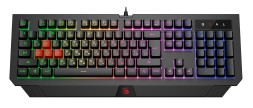 Клавиатура A4Tech Bloody B120N черный USB Multimedia for gamer LED (подставка для запястий) (B120N)
