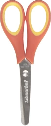 Ножницы Silwerhof детские 130мм ручки пластиковые нержавеющая сталь оранжевый/желтый