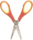 Ножницы Silwerhof детские 130мм ручки пластиковые нержавеющая сталь оранжевый/желтый