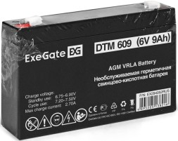 Батарея для ИБП Exegate EX294052 6В 9Ач