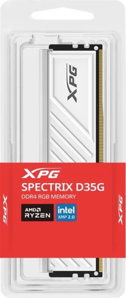 Память DDR4 32GB 3200MHz A-Data AX4U320032G16A-SWHD35G XPG Spectrix D35G RGB RTL PC4-25600 CL16 DIMM 288-pin 1.35В dual rank с радиатором Ret