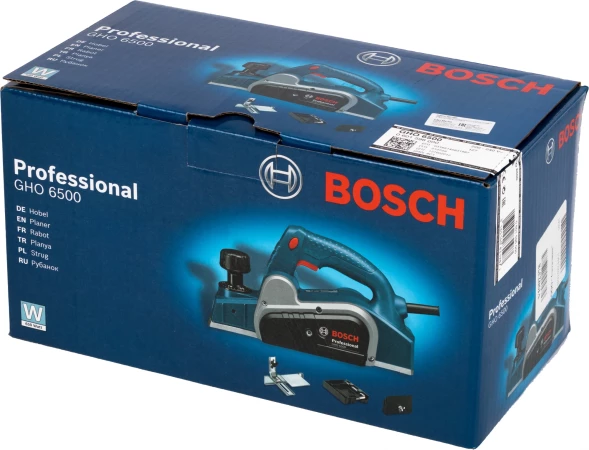 Рубанок Bosch GHO 6500 650Вт 82мм 16500об/мин