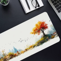 Коврик для мыши Cactus Forest watercolor 900x400x3мм (CS-MP-PRO16XXL)