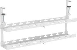 Кабель-канал Cactus CS-CM-700-2WT для столов 72.8x13.5x34.2см белый