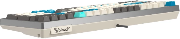 Клавиатура A4Tech Bloody S98 Pixels Blue механическая серый/бежевый USB for gamer LED (S98)