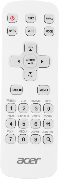 Проектор Acer H6815BD DLP 4000Lm (3840x2160) 10000:1 ресурс лампы:5000часов 2xHDMI 2.88кг