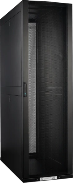 Шкаф коммутационный Lanmaster (LAN-DC-CBP-42UX6X10) напольный 42U 600x1000мм пер.дв.перфор. задн.дв.перфор.2-хст. 4 бок.пан. 1500кг черный 1992мм
