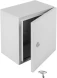 Шкаф электротехнический Elbox EMW-800.500.300-1-IP66 потол.пан. пан.основ. монтаж.пан. одноствор. настенный 800мм 500мм 300мм 285мм IP66 несъемн.бок.пан. 150кг серый сталь уличный всепогодный