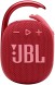 Колонка порт. JBL Clip 4 красный 5W 1.0 BT 15м 500mAh (JBLCLIP4REDAM)