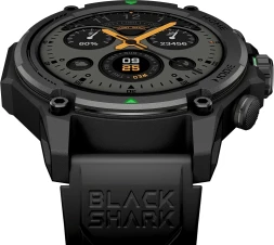 Смарт-часы Black Shark BS-GS3 1.43&amp;quot; AMOLED корп.черный рем.черный разм.брасл.:150-215мм (6974521492610)