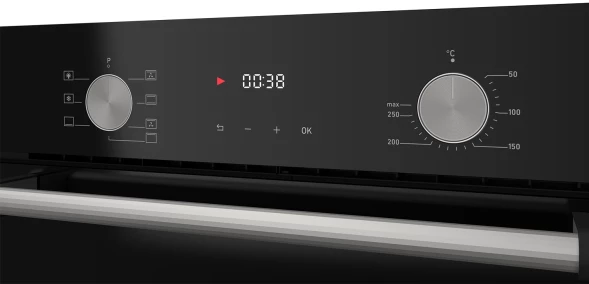 Духовой шкаф Электрический Lex EDP 671 BL MAX черный