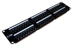 Патч-панель Lanmaster TWT-PP48UTP 19&amp;quot; 2U 48xRJ45 кат.5e UTP