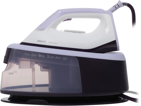 Парогенератор Philips PSG3000/30 2400Вт белый/фиолетовый