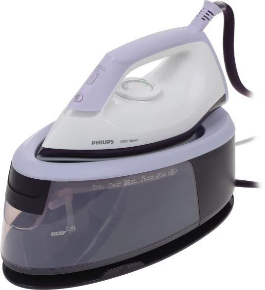 Парогенератор Philips PSG3000/30 2400Вт белый/фиолетовый