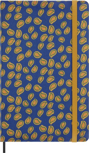 Еженедельник Moleskine LE PRESCIOUS &amp;amp; ETHICAL SILK 130х210мм недатир. обложка текстиль 240стр. синий