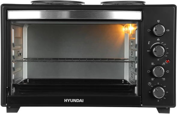 Мини-печь Hyundai MIO-HY099 45л. 1600Вт черный