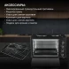 Мини-печь Hyundai MIO-HY099 45л. 1600Вт черный