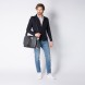Сумка мужская Piquadro Urban CA1592UB00/GRN с отделением для ноутбука 14&amp;quot; серая/черная натур.кожа