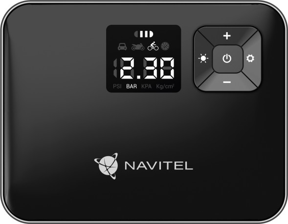 Автомобильный компрессор Navitel AIR 15 AL 15л/мин шланг 0.26м