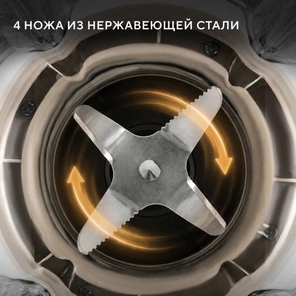 Кухонная машина Hyundai HYM-S9681 планетар.вращ. 2200Вт бежевый