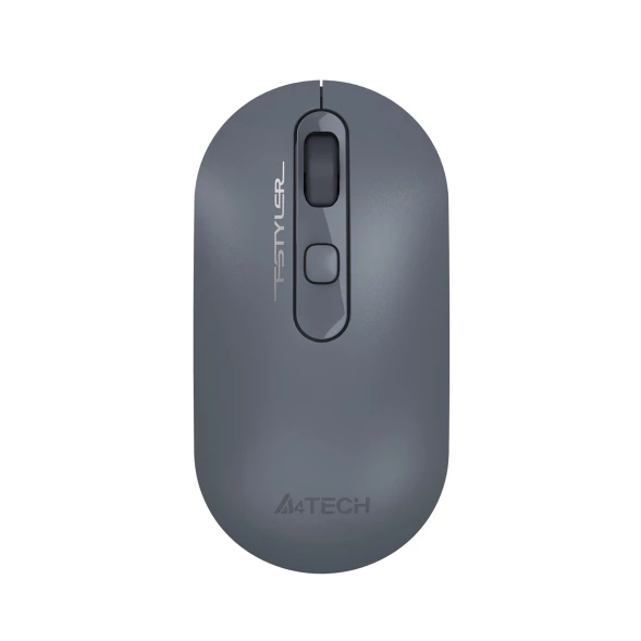Мышь A4Tech Fstyler FG20 пепельный/синий оптическая (2000dpi) беспроводная USB для ноутбука (4but)