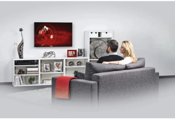 Кронштейн для телевизора Hama 00220809 черный 32&amp;quot;-65&amp;quot; макс.35кг настенный фиксированный