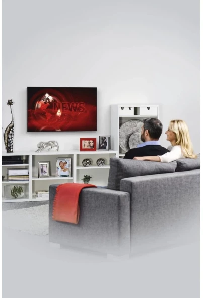 Кронштейн для телевизора Hama 00220809 черный 32&amp;quot;-65&amp;quot; макс.35кг настенный фиксированный