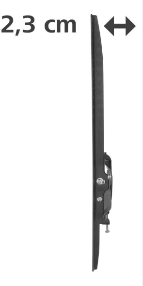 Кронштейн для телевизора Hama 00220809 черный 32&amp;quot;-65&amp;quot; макс.35кг настенный фиксированный