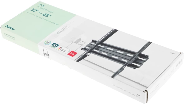 Кронштейн для телевизора Hama 00220809 черный 32&amp;quot;-65&amp;quot; макс.35кг настенный фиксированный
