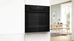 Духовой шкаф Электрический Bosch Serie 4 HUA736EA0T черный