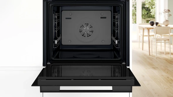 Духовой шкаф Электрический Bosch Serie 4 HUA736EA0T черный
