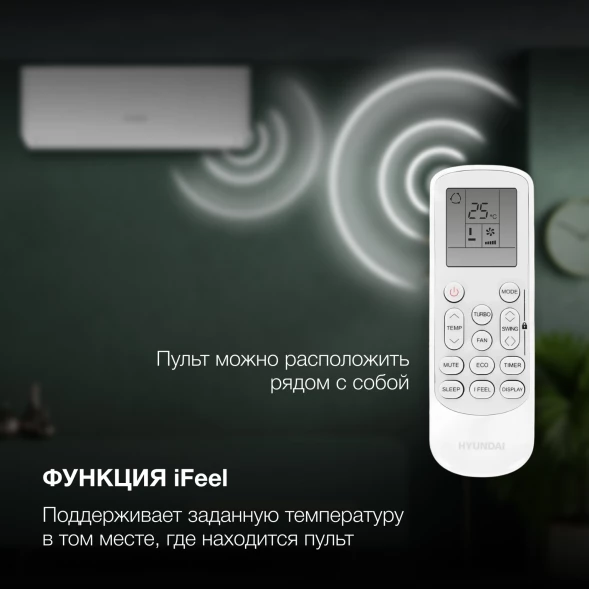 Сплит-система Hyundai HAC-09/T-PRO белый