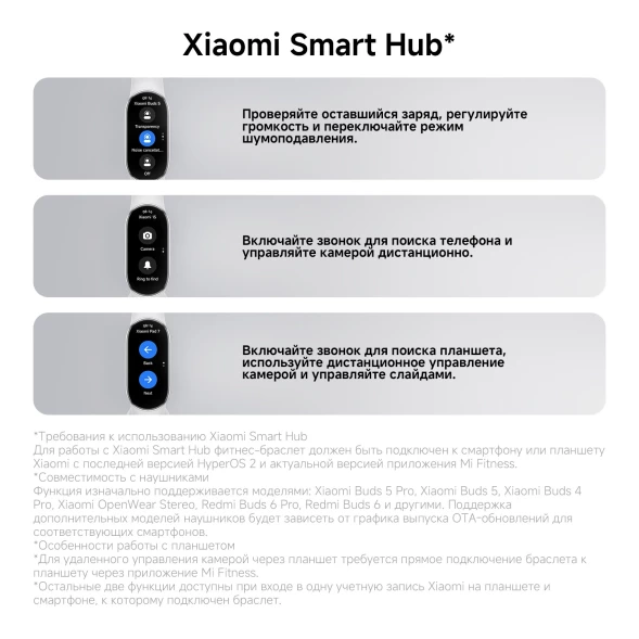 Фитнес-трекер Xiaomi Smart Band 10 AMOLED корп.:розовое золото рем.:розовый (BHR9999GL)