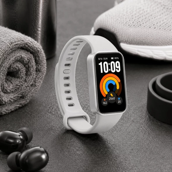 Фитнес-трекер Xiaomi Smart Band 11 Active TFT корп.:серебристый рем.:серебристый (BHR09AFGL)