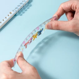 Линейка Deli EH658 Super Wings пластик дл.15см ассорти