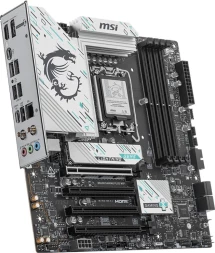 Материнская плата MSI B860M GAMING PLUS WIFI Soc-1851 Intel B860 4xDDR5 mATX AC`97 8ch(7.1) 5Gigabit RAID+HDMI+DP