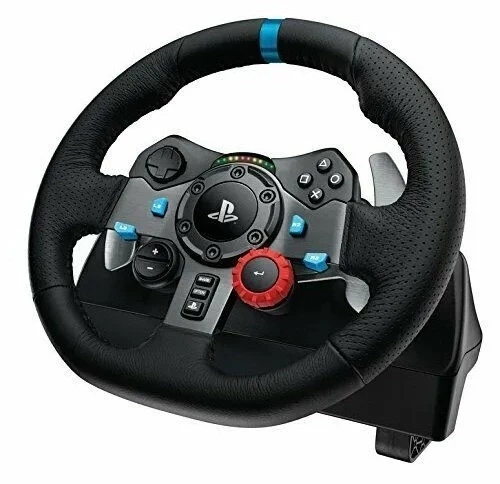 Руль Logitech G29 14кноп. (с педалями) черный
