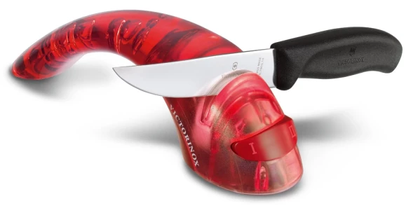 Точилка Victorinox Ceramic для кухонных ножей красный полупрозрачный (7.8721)