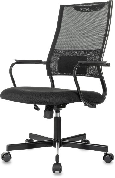 Кресло руководителя Бюрократ CH Balance черный Elastic-102 TW-11 сетка/ткань крестов. металл черный