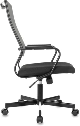 Кресло руководителя Бюрократ CH Balance черный Elastic-102 TW-11 сетка/ткань крестов. металл черный