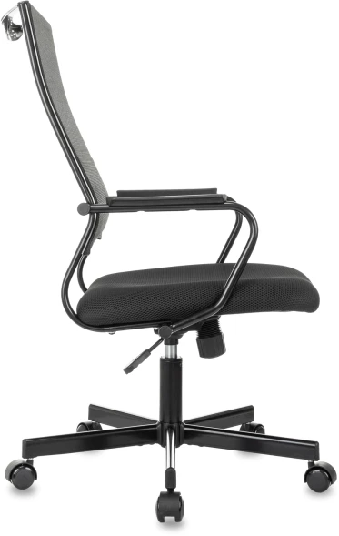 Кресло руководителя Бюрократ CH Balance черный Elastic-102 TW-11 сетка/ткань крестов. металл черный