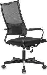 Кресло руководителя Бюрократ CH Balance черный Elastic-102 TW-11 сетка/ткань крестов. металл черный