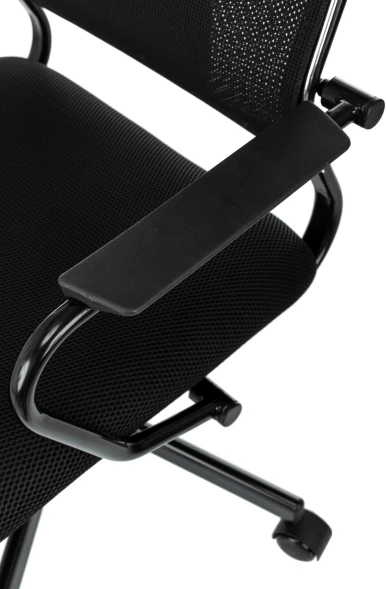 Кресло руководителя Бюрократ CH Balance черный Elastic-102 TW-11 сетка/ткань крестов. металл черный