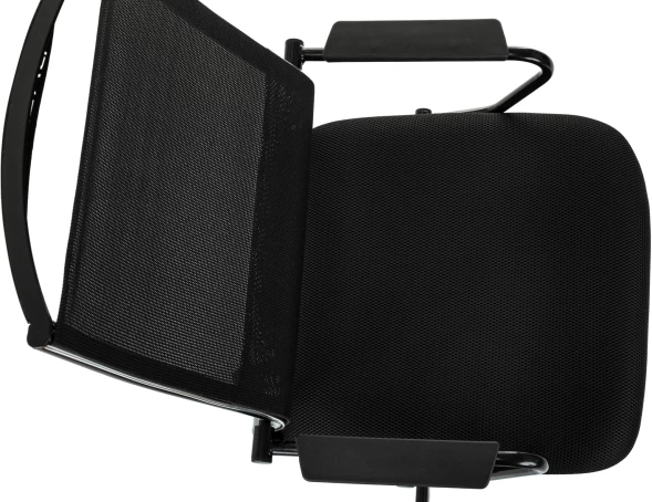 Кресло руководителя Бюрократ CH Balance черный Elastic-102 TW-11 сетка/ткань крестов. металл черный