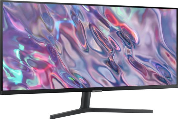 Монитор Samsung 34&amp;quot; ViewFinity S5 S34C500GAIXCI черный VA LED 21:9 полуматовая 3000:1 300cd 178гр/178гр 3440x1440 100Hz FreeSync DP Ultra WQHD 4.9кг