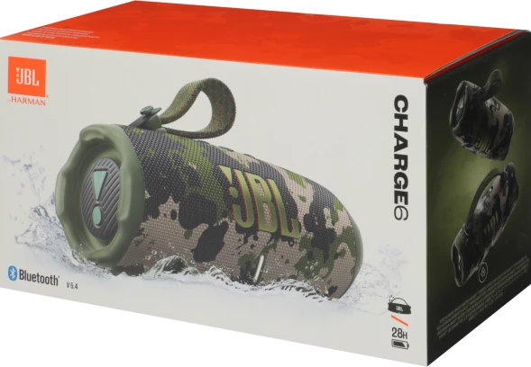 Колонка порт. JBL Charge 6 камуфляж 45W 1.0 BT 10м 4722mAh (JBLCHARGE6SQUAD)