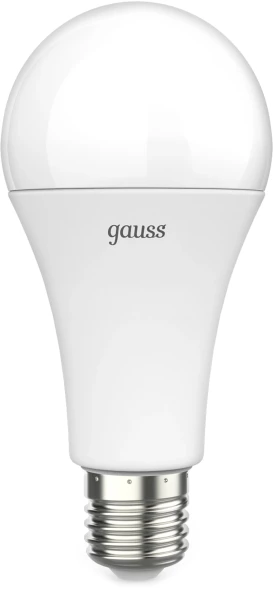 Лампа светодиодная Gauss A70 22Вт цок.:E27 груша 220B св.свеч.бел.теп. (упак.:10шт) (102502122)